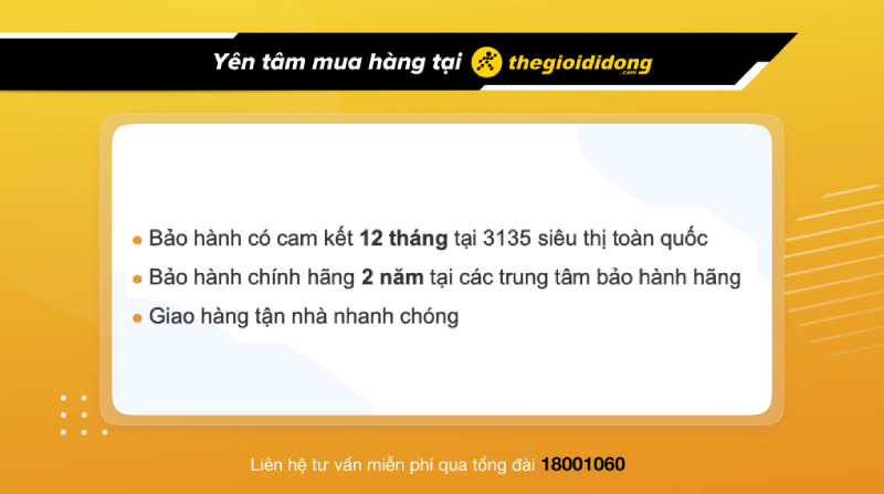 Tham khảo ch&iacute;nh s&aacute;ch bảo h&agrave;nh sạc dự ph&ograve;ng tại Thế Giới Di Động
