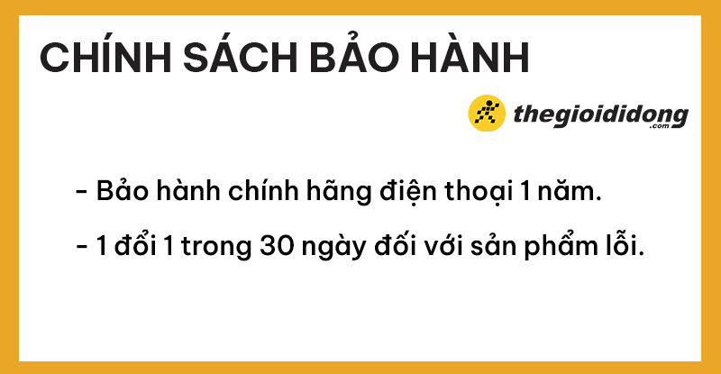 Chế độ bảo hành tạo Thế Giới Di Động