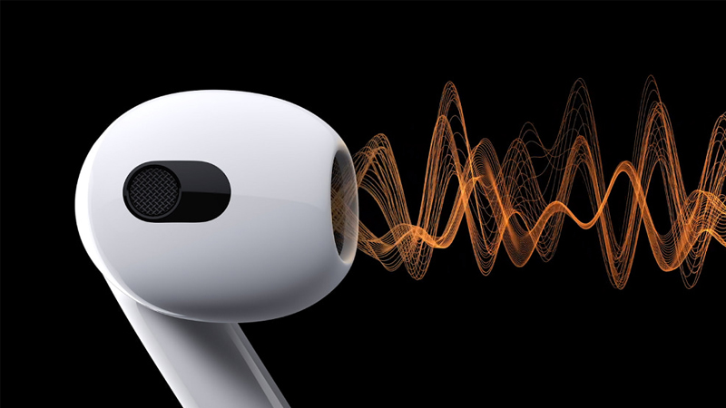 AirPods 3 được trang bị âm thanh vòm Spatial Audio