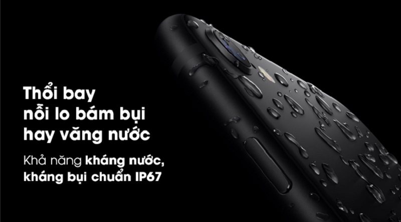 iPhone SE 2020 c&oacute; khả năng kh&aacute;ng nước kh&aacute;ng bụi chuẩn IP67