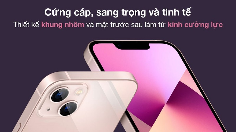 iPhone 13 mini thiết kế nhỏ gọn 
