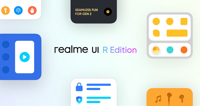 Realme C25Y được trang bị giao diện Realme UI R Edition