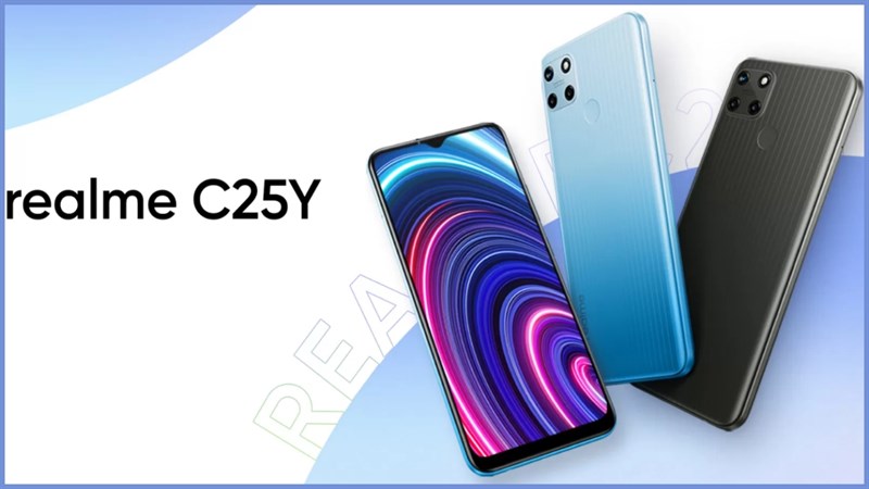 Điện thoại Realme C25Y được bán với giá 4.990.000 VNĐ