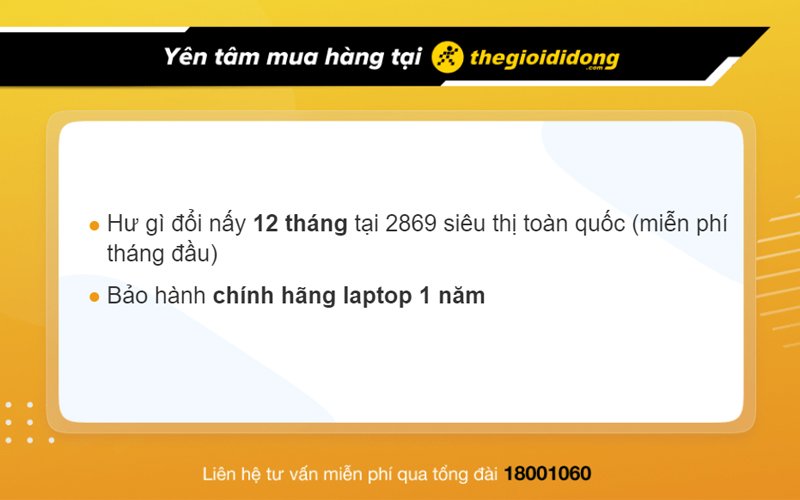 Chính sách bảo hành tại Thế Giới Di Động