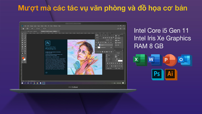 VivoBook v&agrave; ZenBook đều c&oacute; hiệu năng mạnh mẽ, tốc độ xử l&yacute; nhanh