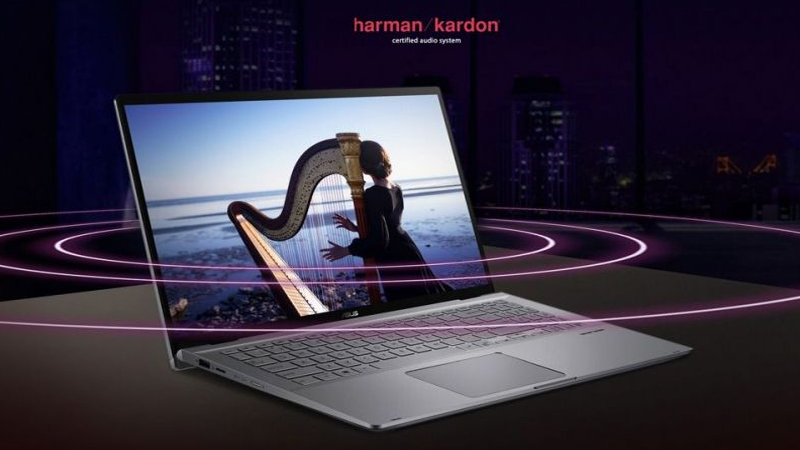Hệ thống loa d&ugrave;ng c&ocirc;ng nghệ của Harman Kardon với chất lượng &acirc;m thanh sống động