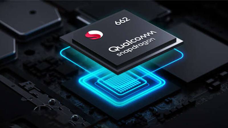 Chip Snapdragon 662 8 nh&acirc;n cho các tác vụ mượt mà, ít gi&acirc;̣t lag