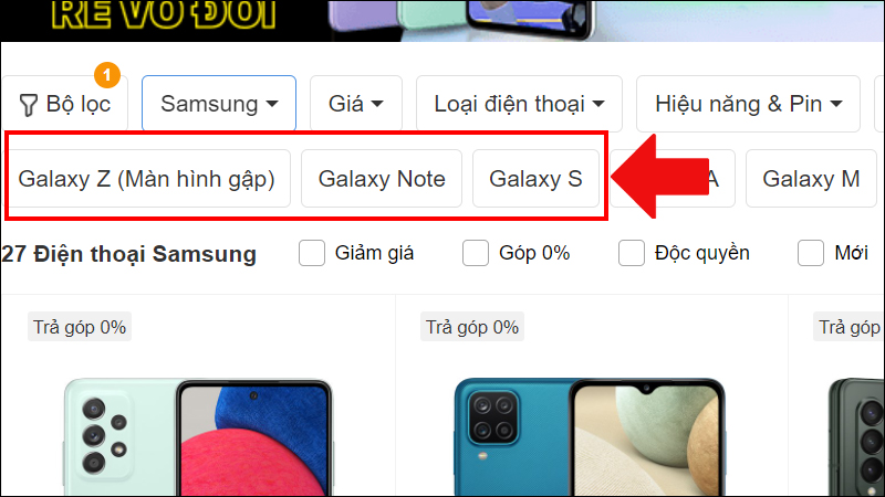 Chọn dòng điện thoại cao cấp