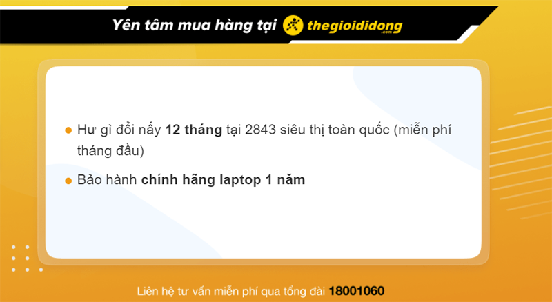 Chế độ bảo hành laptop HP Pavilion Gaming 15