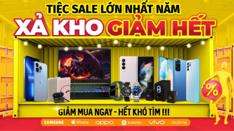 Nhanh tay đón Tiệc sale lớn nhất năm tại TGDĐ