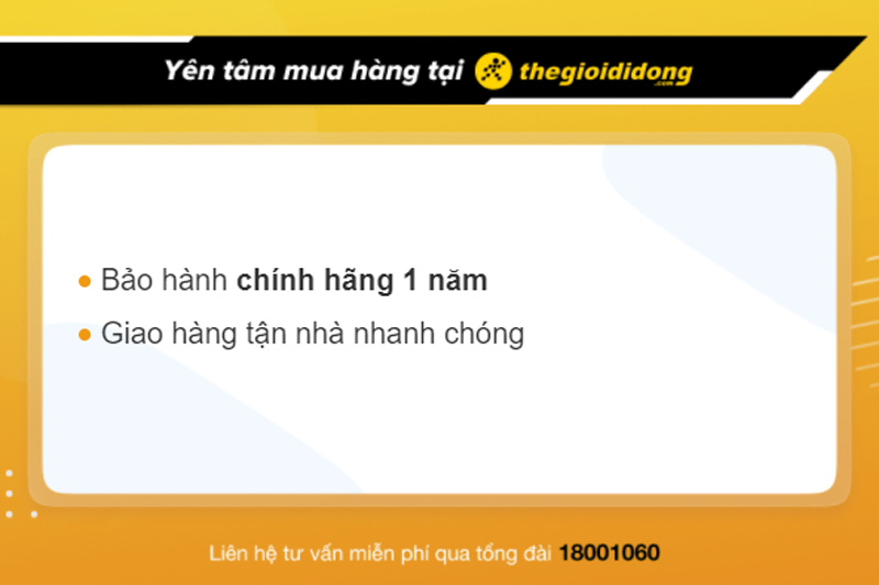 Chính sách bảo hành của TGDĐ