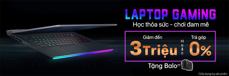 Xem th&ocirc;ng tin chương tr&igrave;nh ưu đ&atilde;i laptop gaming tại đ&acirc;y