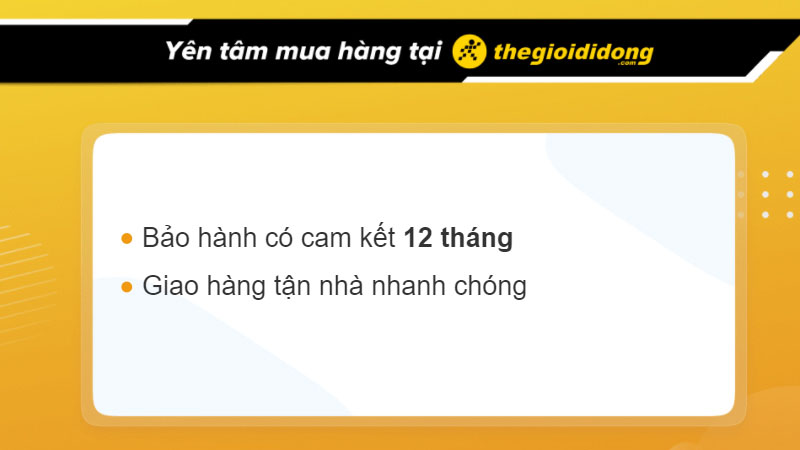 Chính sách bảo hành hấp dẫn khi mua chuột máy tính ASUS tại Thế Giới Di Động