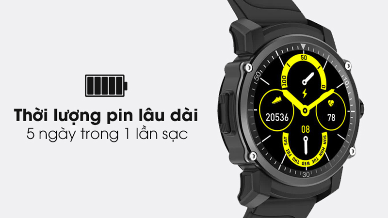  Dung lượng pin đồng hồ BeU KW09