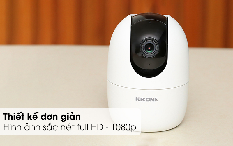 Camera Kbvision có thiết kế nhỏ gọn và cho hình ảnh sắc nét
