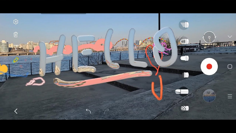 Chức năng vẽ bất k&igrave; nơi đ&acirc;u