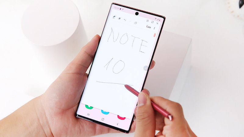 Vẽ tay AR sử dụng tr&ecirc;n c&aacute;c d&ograve;ng Note 10 trở l&ecirc;n