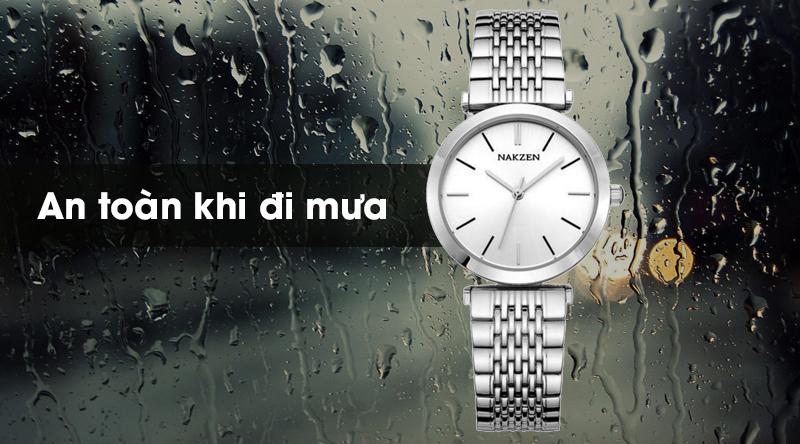 Đồng hồ Nam Nakzen SS9010G-7 c&oacute; khả năng kh&aacute;ng nước