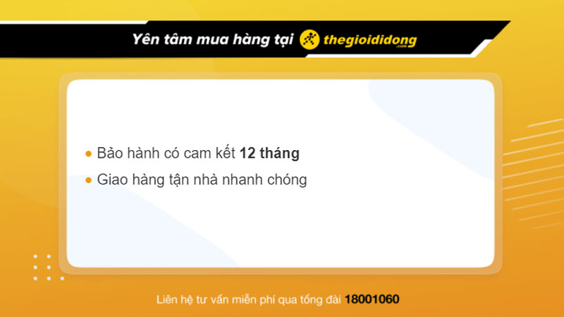 Chính sách bảo hành khi mua bàn phím rời tại Thế Giới Di Động