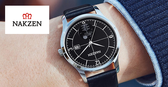 Top 10 đồng hồ nam NAKZEN có chức năng lịch ngày đáng mua nhất năm nay