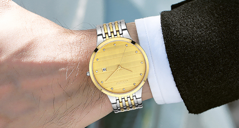 Đồng hồ Nam Nakzen SS4036GDD-3 có phần lịch ngày hữu dụng