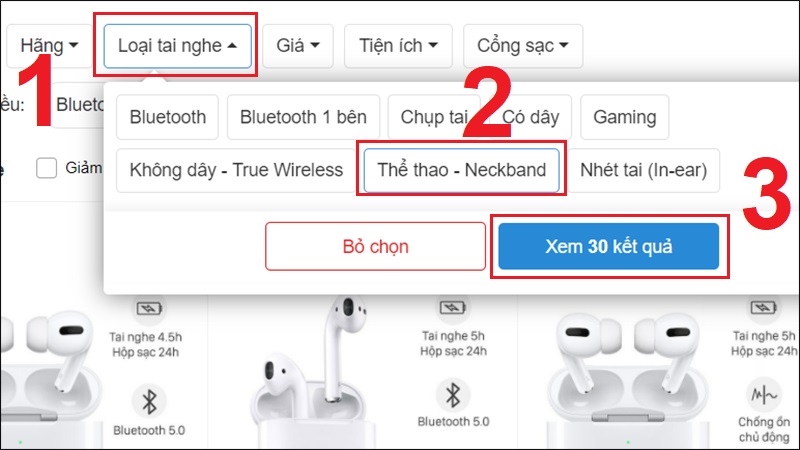 Chọn tai nghe thể thao