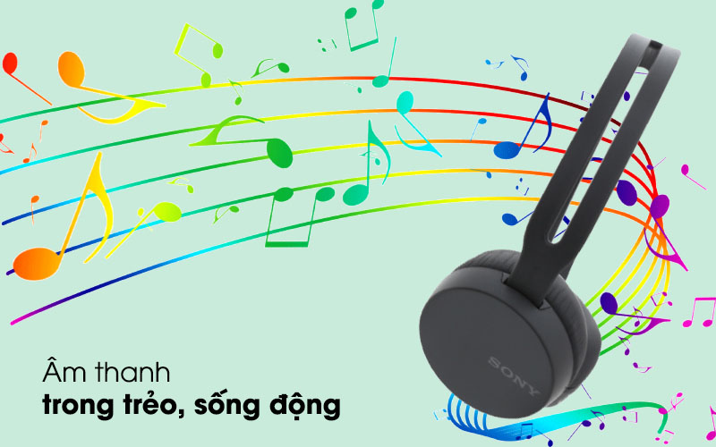  Sony WH-CH400 cho ra âm thanh chi tiết, âm bass chắc khỏe