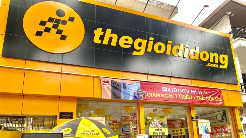 Cửa h&agrave;ng Thế Giới Di Động