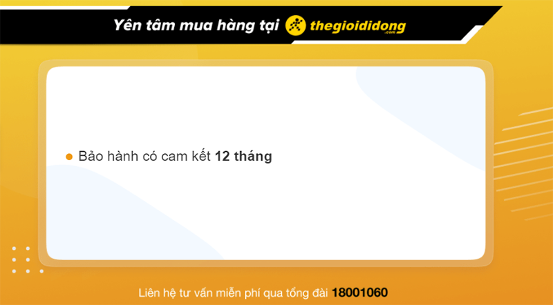 Chế độ bảo h&agrave;nh tai nghe Xiaomi khi mua tại Thế Giới Di Động
