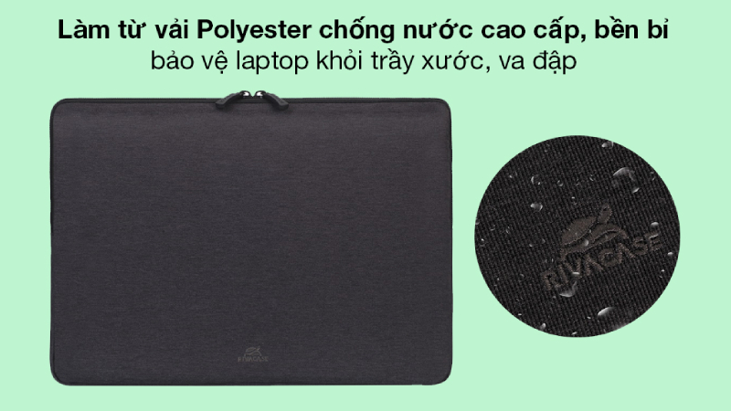 Chất liệu vải Polyester khả năng chống nước vượt trội