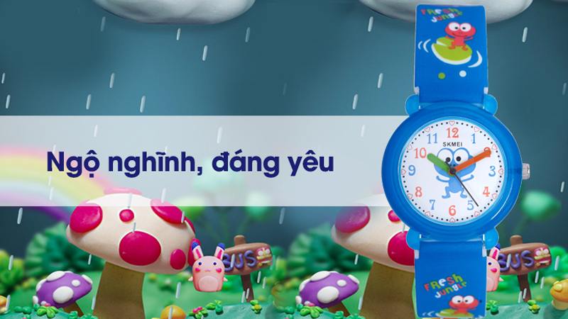Đồng hồ Trẻ em Skmei SK-1621 Xanh