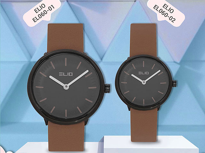 Ảnh minh họa đồng hồ đ&ocirc;i Elio EL060-01/EL060-02