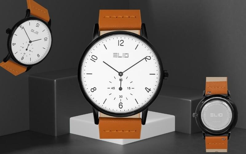 Ảnh minh họa đồng hồ đ&ocirc;i Elio EL057-01/EL057-02