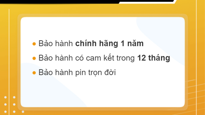 Chính sách bảo hành đồng hồ trẻ em tại Thế Giới Di Động
