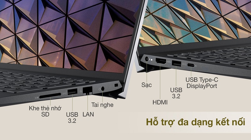 Laptop Dell Vostro 5510 i5 hỗ trợ đa dạng kết nối 