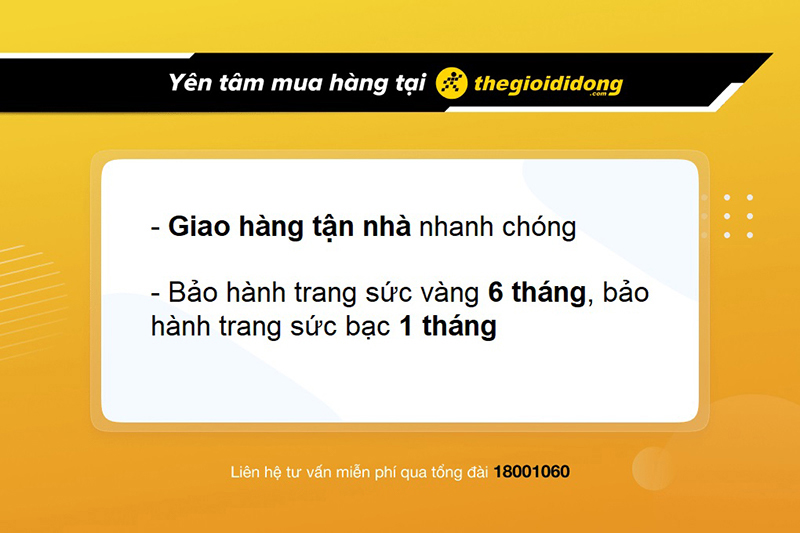 Khi mua hàng ở TGDĐ, bạn sẽ được hưởng nhiều chính sách ưu đãi