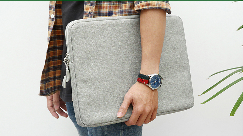 Túi chống sốc Laptop 15 inch TOMTOC A13-E02G màu xám