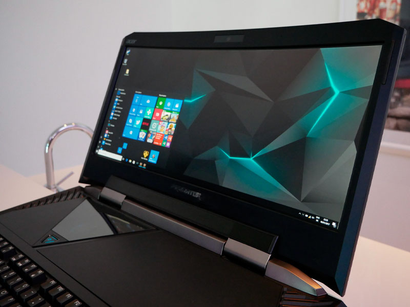 Laptop màn hình cong Predator 21X