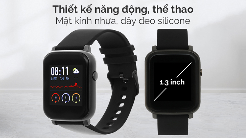 Đồng hồ BeU B1 với thiết kế năng động, trẻ trung