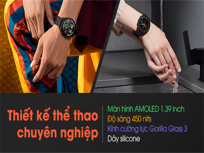 Đồng hồ cung cấp nhiều chế độ luyện tập thể thao chuyên nghiệp