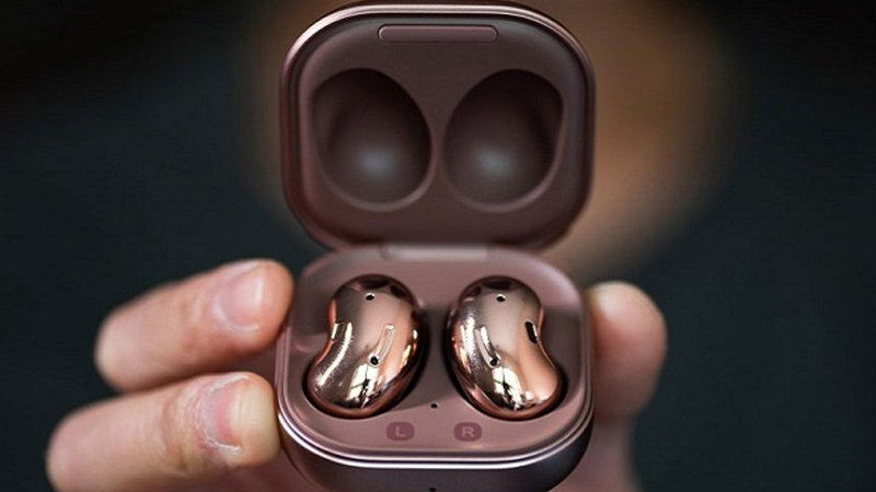 Tai nghe Bluetooth Galaxy Buds Live màu đồng ánh kim