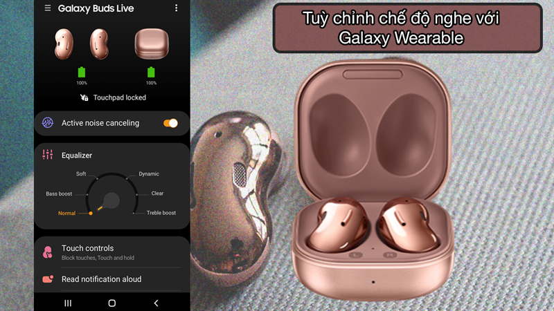Ứng dụng Galaxy Wearable cho phép quản lý tai nghe trên điện thoại tốt hơn