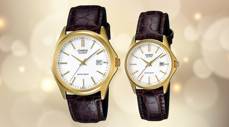 Ảnh minh họa đồng hồ đôi Casio LTP-1183Q-7ADF/MTP-1183Q-7ADF