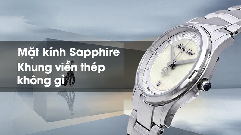 Mathey Tissot D2111AI có mặt kính Sapphire