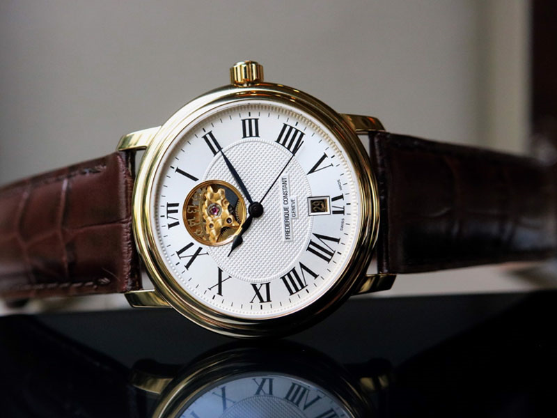 Kiểm tra đồng hồ FREDERIQUE CONSTANT chính hãng qua kim giây