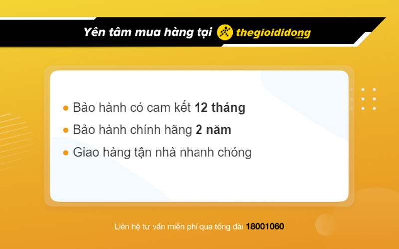 Chế độ bảo h&agrave;nh tại Thế Giới Di Động