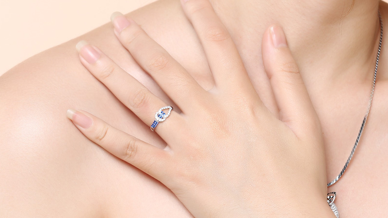 Nhẫn Bạc AvaJi AVJ.R000446 thiết kế sang trọng