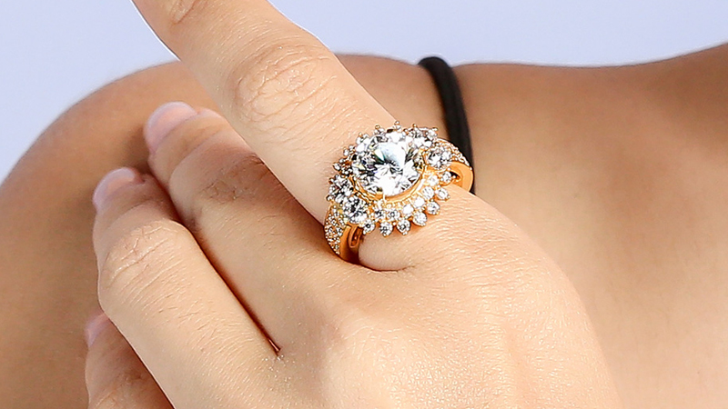 Nhẫn Bạc AvaJi AVJ.R000370 chế t&aacute;c độc đ&aacute;o, thời thượng