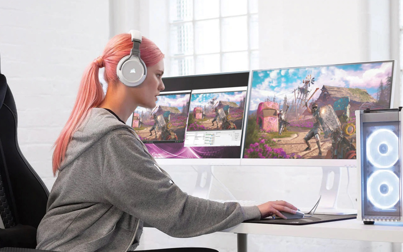 Tai nghe Corsair ph&ugrave; hợp với c&aacute;c game thủ