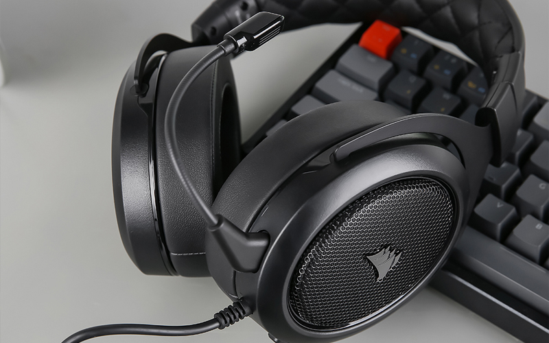 Tai nghe Corsair mang đến &acirc;m thanh r&otilde; n&eacute;t